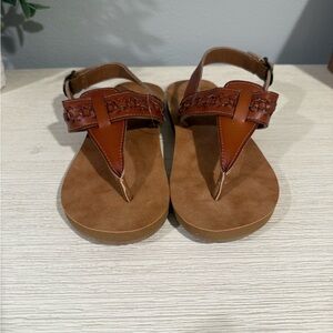 New Flojos Brown Sandals